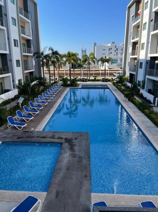 Apartamento Hermoso Y Nvo Gran Alberca A 4 Min Del Mar *
